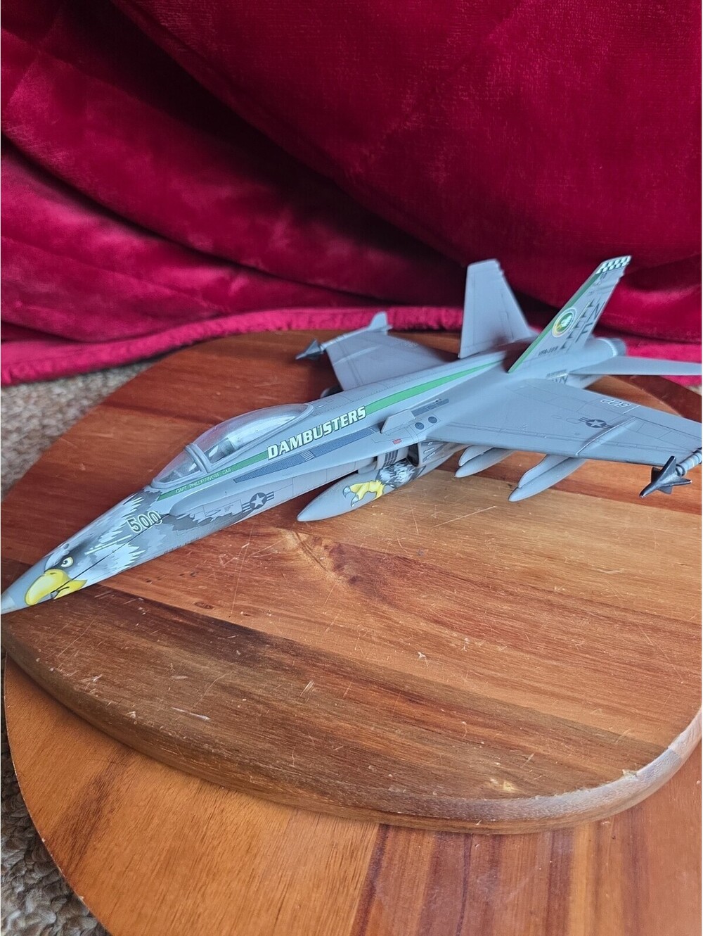 F-18 Hornet Dambusters 1:48 Model Airplane Fighter Jet Diecast Metal No Stand